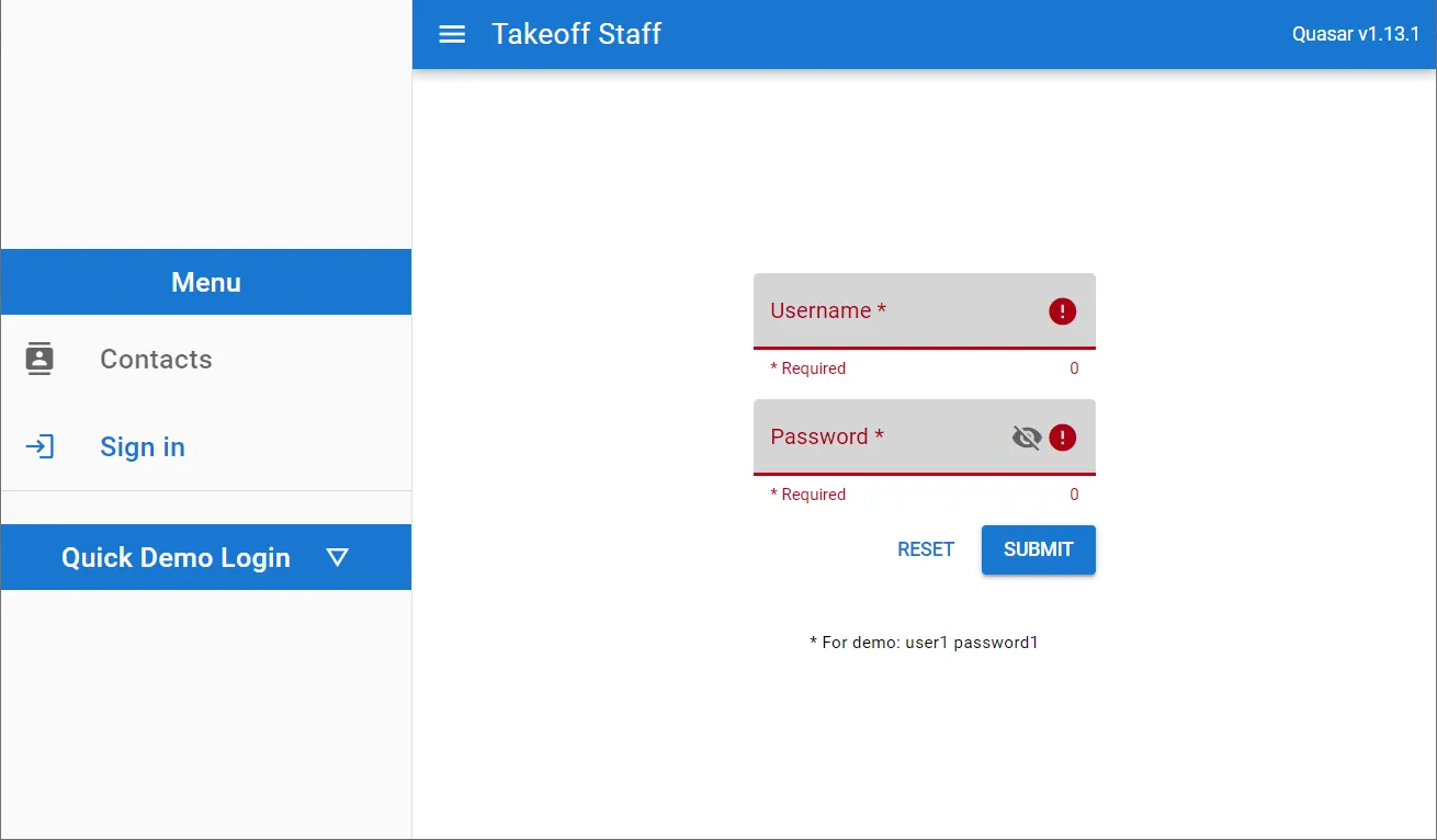 TakeoffStaff Test Task